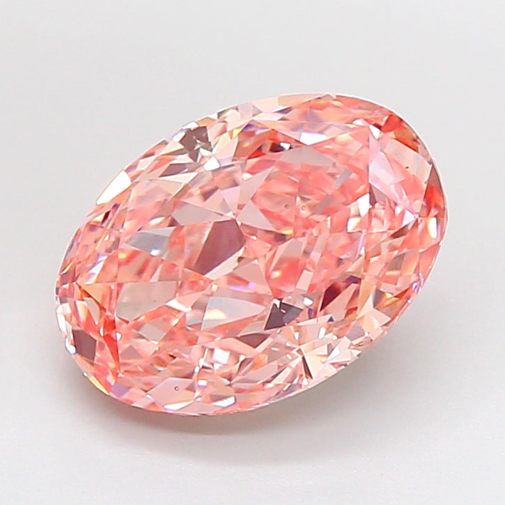 4.87 Carat Oval Shaped, Ideal Cut, VS1 Clarity, IGI Certified Lab Grown Diamond