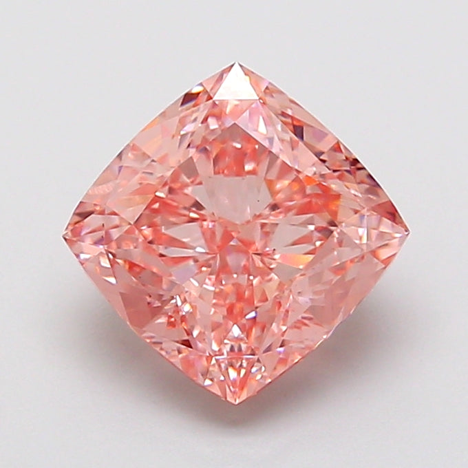 3.02 Carat Cushion Shaped, Ideal Cut, VS1 Clarity, IGI Certified Lab Grown Diamond