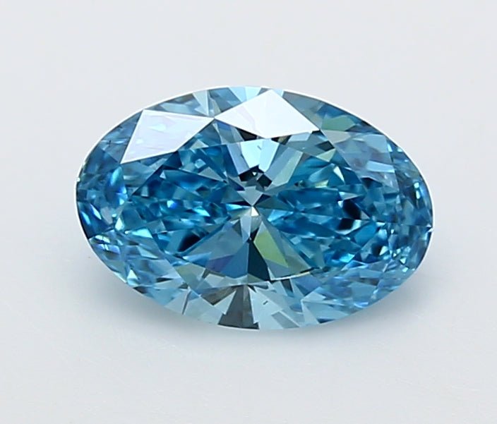 1.46 Carat Oval Shaped, Ideal Cut, VVS2 Clarity, IGI Certified Lab Grown Diamond