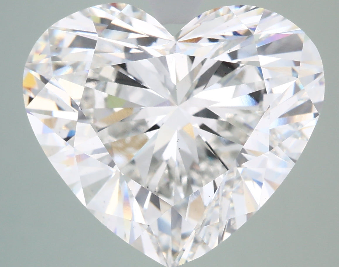 10.07 Carat Heart Shaped, Ideal Cut, G Color, VS2 Clarity, IGI Certified Lab Grown Diamond
