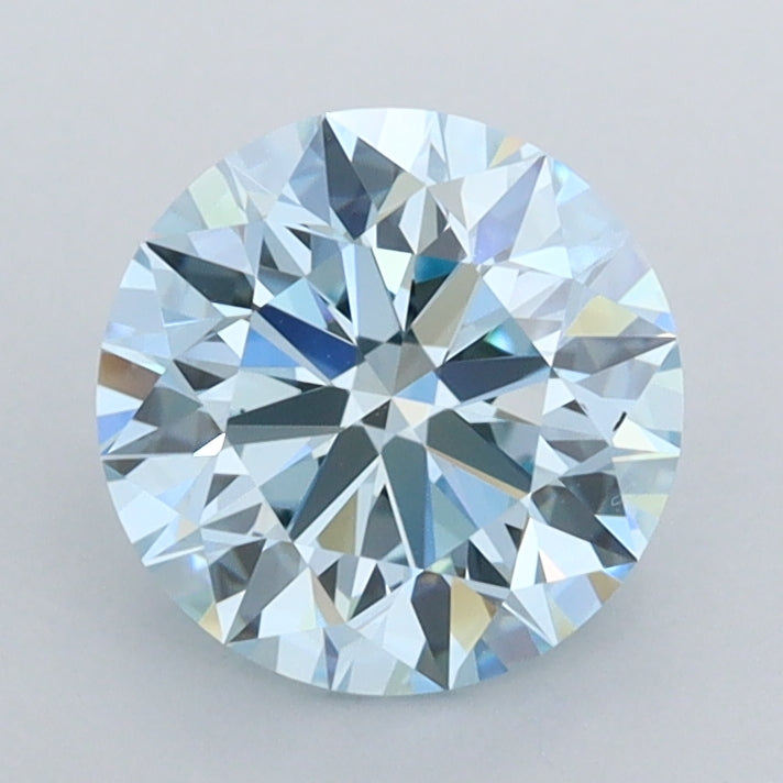 1.53 Carat Round Shaped, Ideal Cut, VVS2 Clarity, IGI Certified Lab Grown Diamond