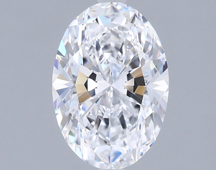 1.08 Carat Oval Shaped, Excellent Cut, D Color, VVS1 Clarity, IGI Certified Lab Grown Diamond