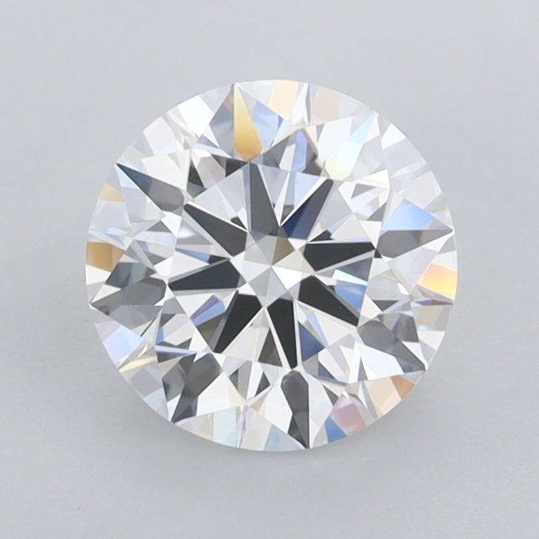 1.46 Carat Round Shaped, Ideal Cut, D Color, FL Clarity, IGI Certified Lab Grown Diamond