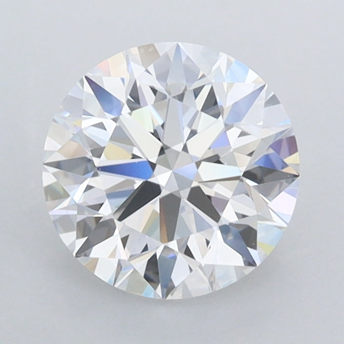1.36 Carat Round Shaped, Ideal Cut, D Color, FL Clarity, IGI Certified Lab Grown Diamond