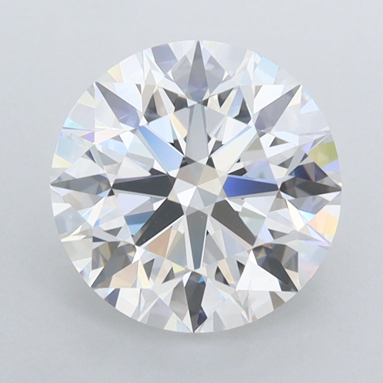 1.91 Carat Round Shaped, Ideal Cut, D Color, FL Clarity, IGI Certified Lab Grown Diamond