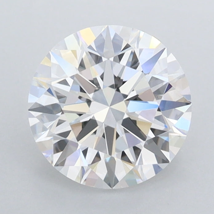 1.44 Carat Round Shaped, Ideal Cut, D Color, FL Clarity, IGI Certified Lab Grown Diamond