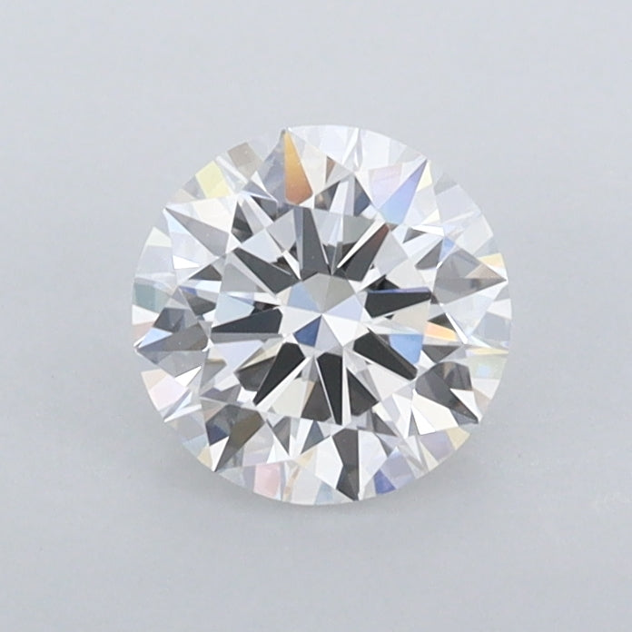 0.74 Carat Round Shaped, Excellent Cut, D Color, FL Clarity, IGI Certified Lab Grown Diamond