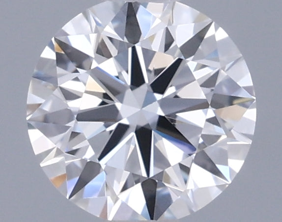 0.56 Carat Round Shaped, Ideal Cut, D Color, VVS2 Clarity, IGI Certified Lab Grown Diamond
