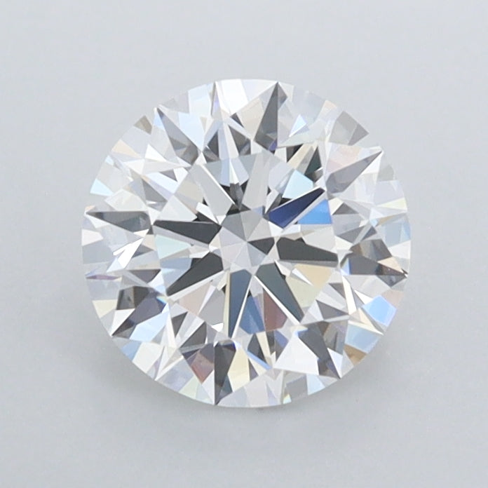 0.97 Carat Round Shaped, Ideal Cut, D Color, IF Clarity, IGI Certified Lab Grown Diamond