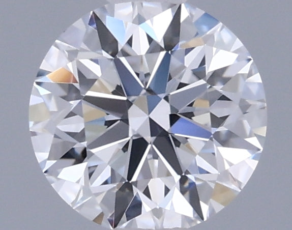 0.55 Carat Round Shaped, Ideal Cut, D Color, VVS1 Clarity, IGI Certified Lab Grown Diamond