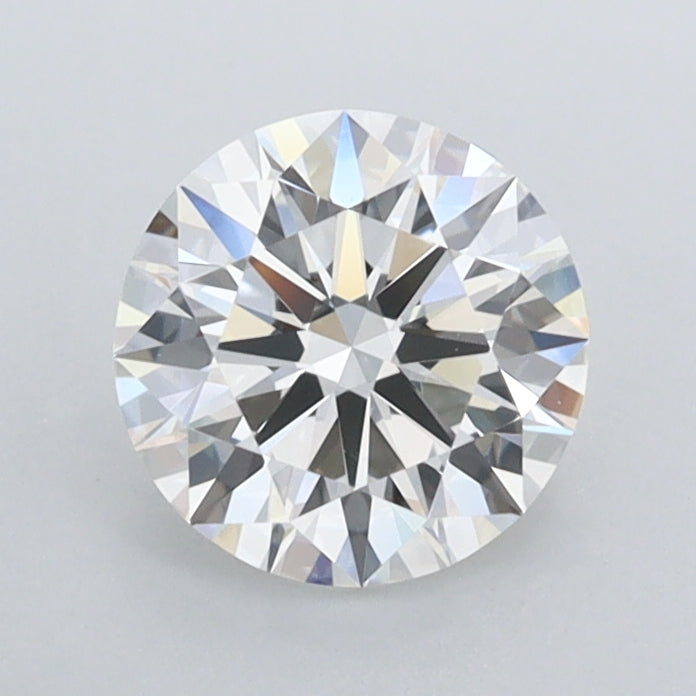 0.99 Carat Round Shaped, Ideal Cut, E Color, FL Clarity, IGI Certified Lab Grown Diamond