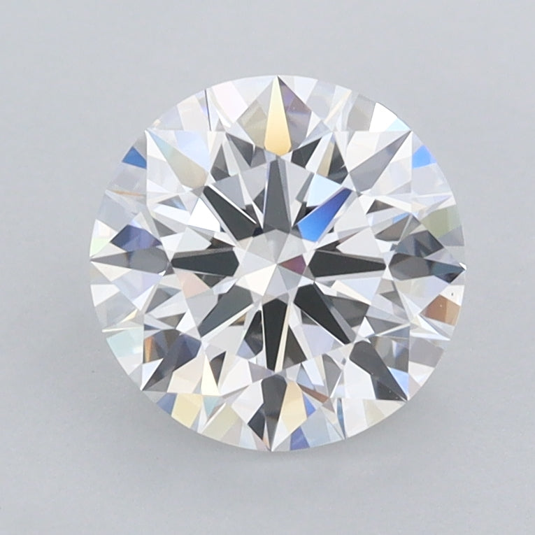 1.42 Carat Round Shaped, Ideal Cut, D Color, FL Clarity, IGI Certified Lab Grown Diamond