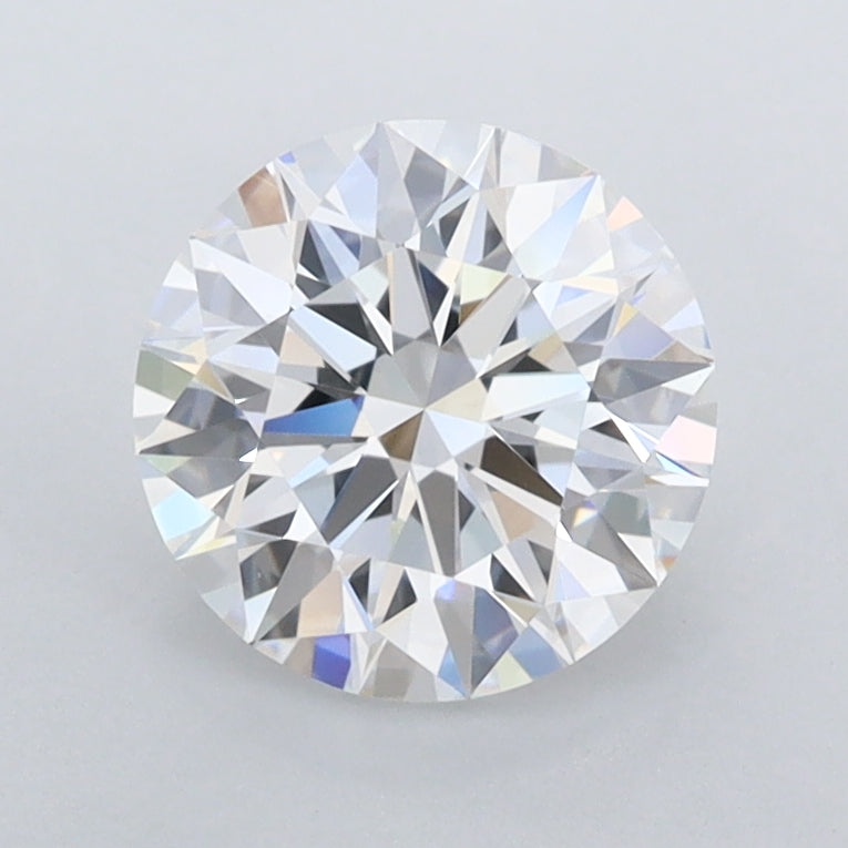 1.48 Carat Round Shaped, Ideal Cut, D Color, FL Clarity, IGI Certified Lab Grown Diamond