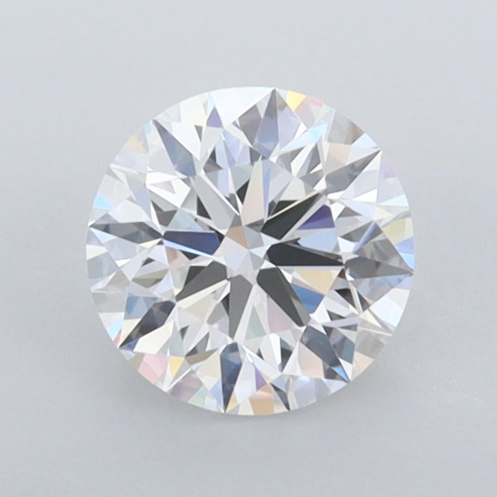 1.01 Carat Round Shaped, Ideal Cut, D Color, FL Clarity, IGI Certified Lab Grown Diamond
