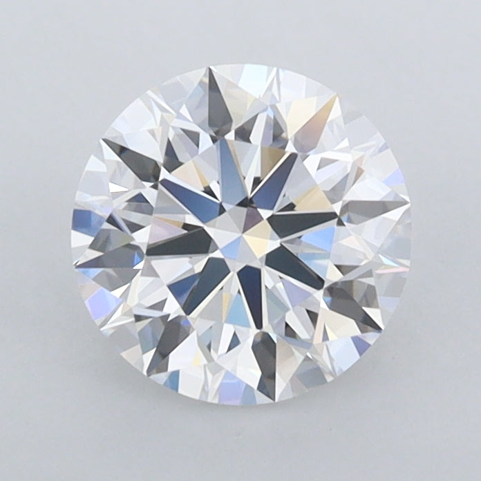 1.24 Carat Round Shaped, Ideal Cut, D Color, FL Clarity, IGI Certified Lab Grown Diamond
