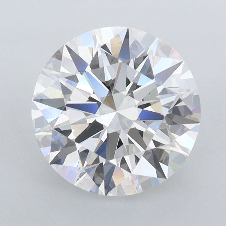 1.88 Carat Round Shaped, Ideal Cut, D Color, FL Clarity, IGI Certified Lab Grown Diamond