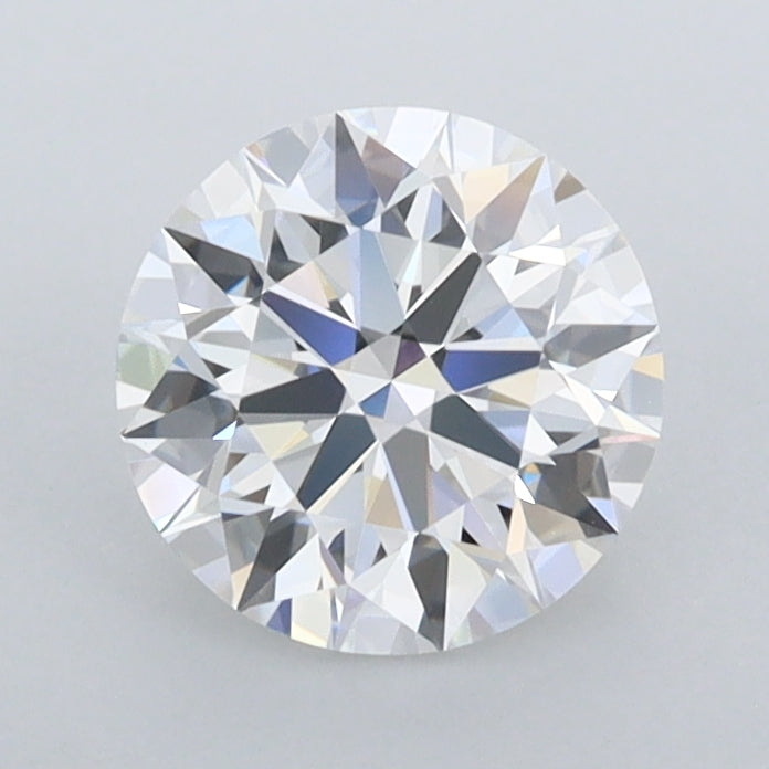1.26 Carat Round Shaped, Ideal Cut, D Color, FL Clarity, IGI Certified Lab Grown Diamond