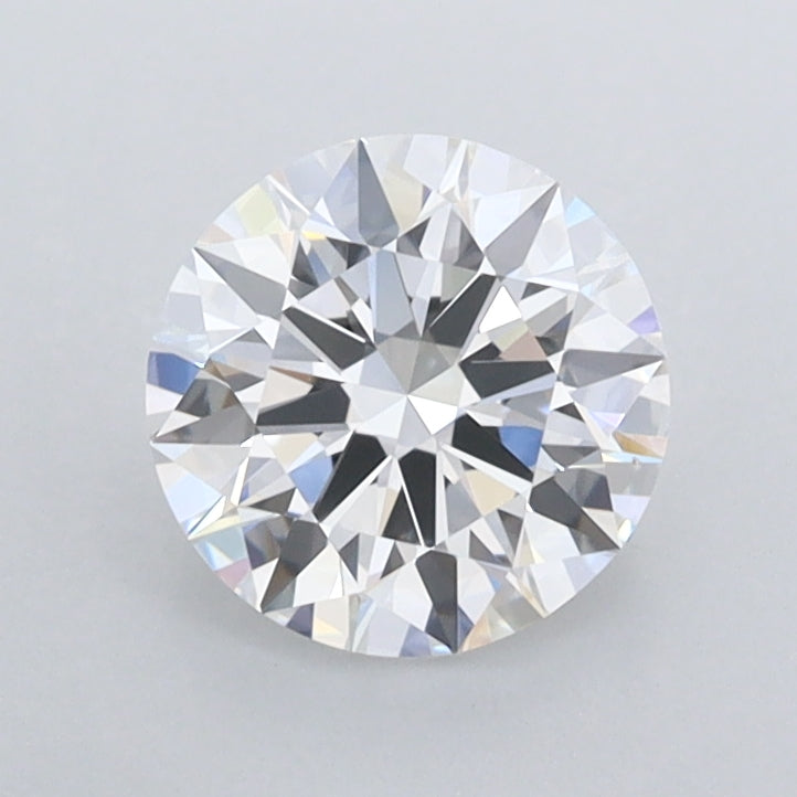 0.97 Carat Round Shaped, Ideal Cut, D Color, FL Clarity, IGI Certified Lab Grown Diamond