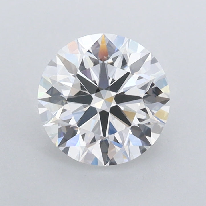 0.96 Carat Round Shaped, Ideal Cut, D Color, FL Clarity, IGI Certified Lab Grown Diamond