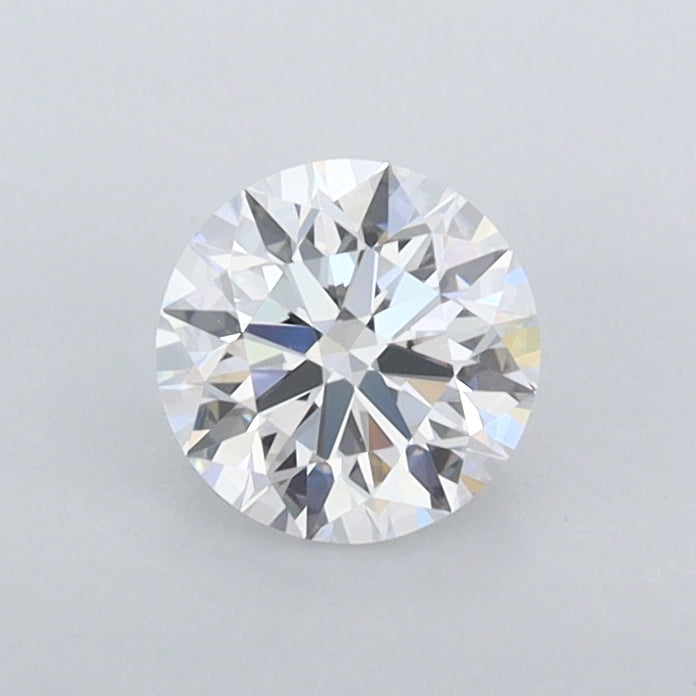 0.59 Carat Round Shaped, Ideal Cut, D Color, IF Clarity, IGI Certified Lab Grown Diamond