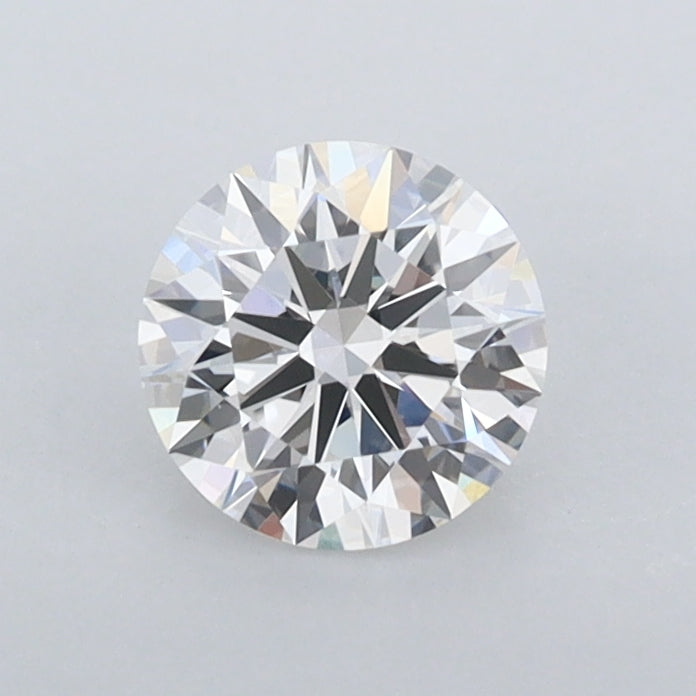 0.69 Carat Round Shaped, Ideal Cut, E Color, FL Clarity, IGI Certified Lab Grown Diamond