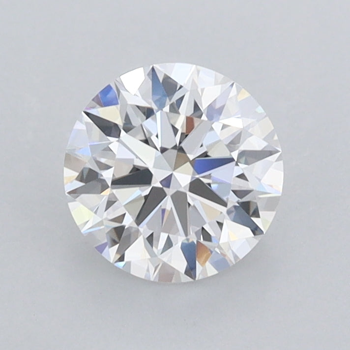 0.85 Carat Round Shaped, Ideal Cut, D Color, FL Clarity, IGI Certified Lab Grown Diamond