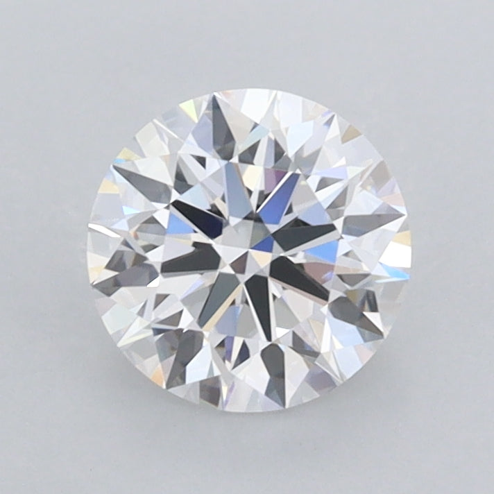 0.95 Carat Round Shaped, Ideal Cut, D Color, FL Clarity, IGI Certified Lab Grown Diamond