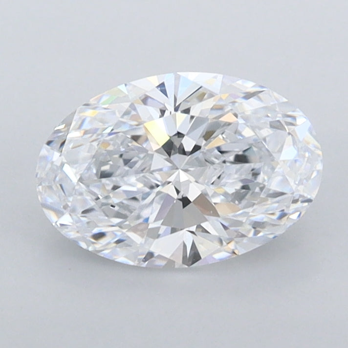 1.02 Carat Oval Shaped, Ideal Cut, D Color, FL Clarity, IGI Certified Lab Grown Diamond