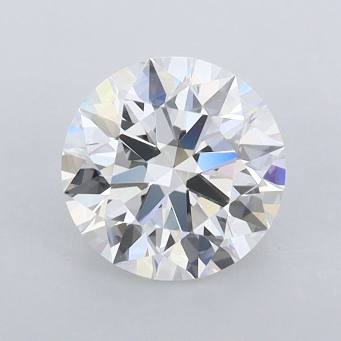 0.96 Carat Round Shaped, Ideal Cut, D Color, FL Clarity, IGI Certified Lab Grown Diamond