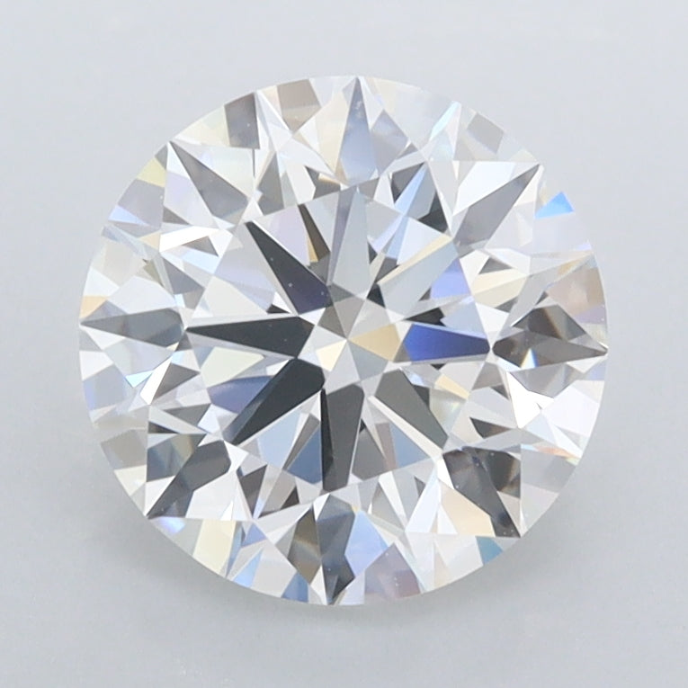 1.95 Carat Round Shaped, Ideal Cut, E Color, FL Clarity, IGI Certified Lab Grown Diamond
