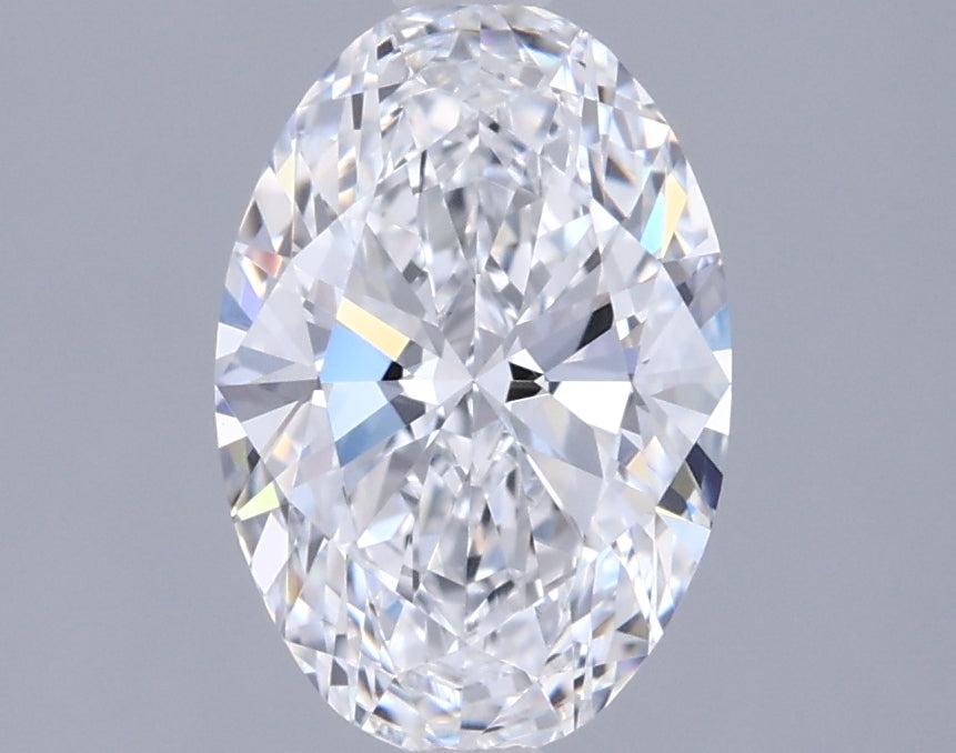1.52 Carat Oval Shaped, Ideal Cut, D Color, VVS1 Clarity, IGI Certified Lab Grown Diamond