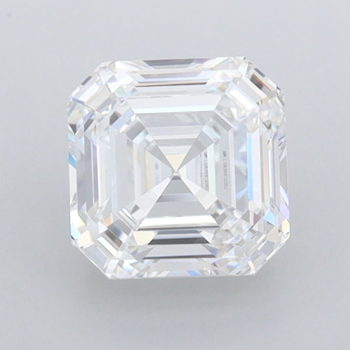 1.43 Carat Asscher Shaped, Ideal Cut, D Color, FL Clarity, IGI Certified Lab Grown Diamond