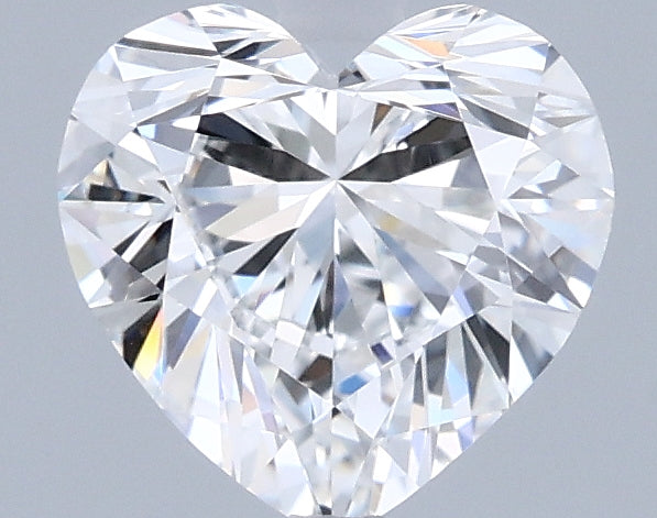 1.10 Carat Heart Shaped, Ideal Cut, E Color, VVS1 Clarity, IGI Certified Lab Grown Diamond