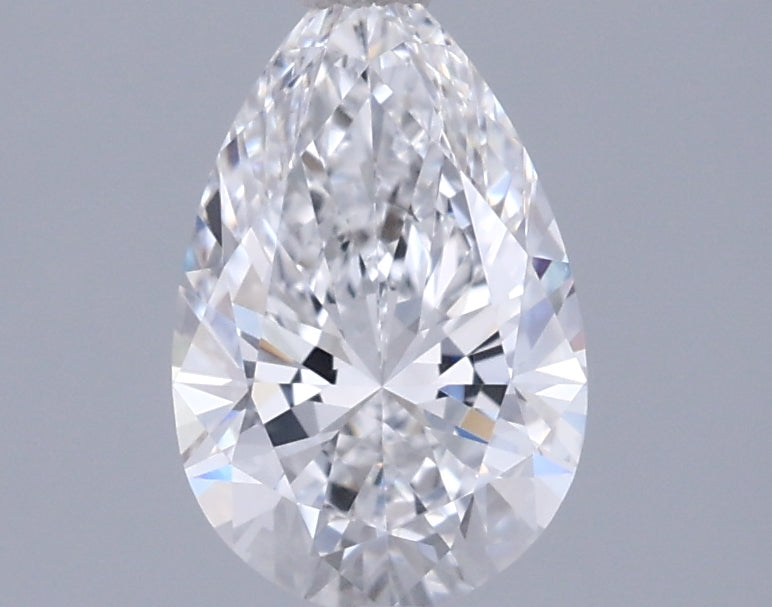 1.00 Carat Pear Shaped, Ideal Cut, D Color, VVS1 Clarity, IGI Certified Lab Grown Diamond