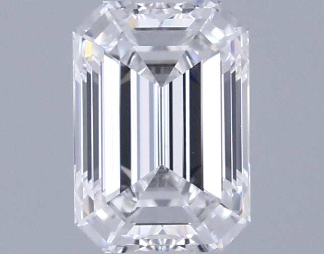 1.02 Carat Emerald Shaped, Ideal Cut, D Color, FL Clarity, IGI Certified Lab Grown Diamond