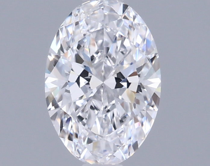 0.80 Carat Oval Shaped, Ideal Cut, D Color, VVS2 Clarity, IGI Certified Lab Grown Diamond