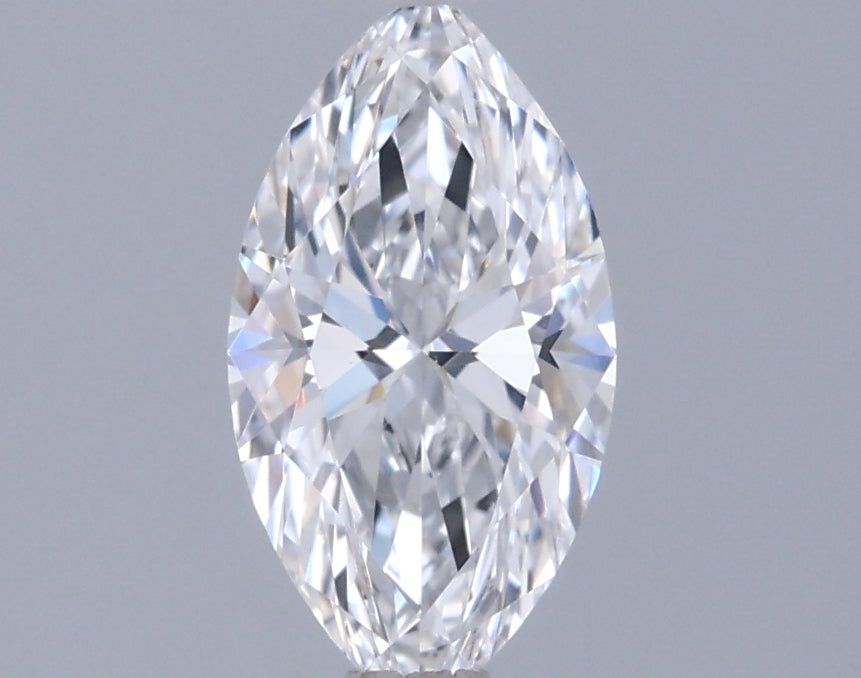 0.72 Carat Marquise Shaped, Ideal Cut, D Color, VVS1 Clarity, IGI Certified Lab Grown Diamond