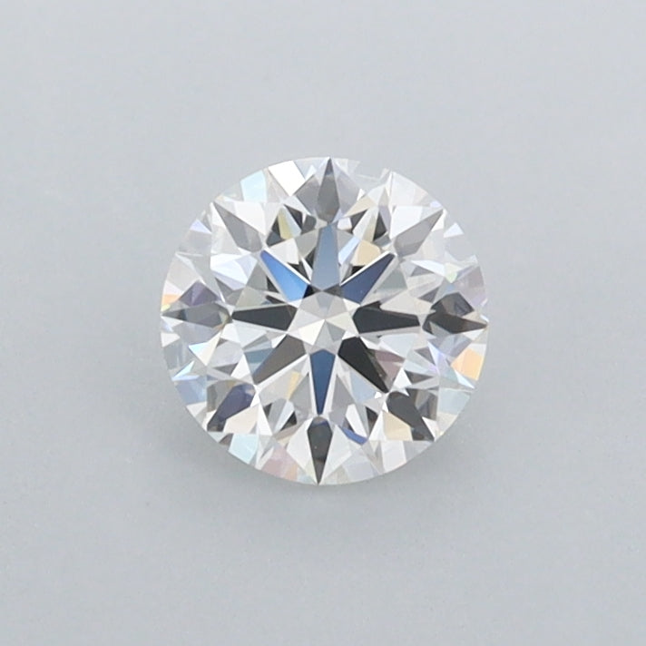 0.51 Carat Round Shaped, Excellent Cut, E Color, FL Clarity, IGI Certified Lab Grown Diamond