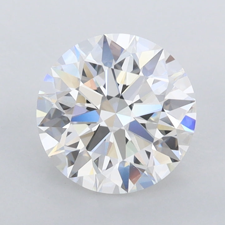 1.43 Carat Round Shaped, Ideal Cut, D Color, FL Clarity, IGI Certified Lab Grown Diamond