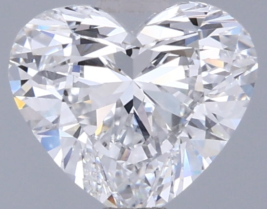 1.06 Carat Heart Shaped, Excellent Cut, D Color, VVS1 Clarity, IGI Certified Lab Grown Diamond