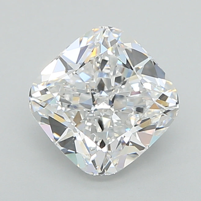 2.74 Carat Cushion Shaped, Ideal Cut, D Color, VVS1 Clarity, IGI Certified Lab Grown Diamond