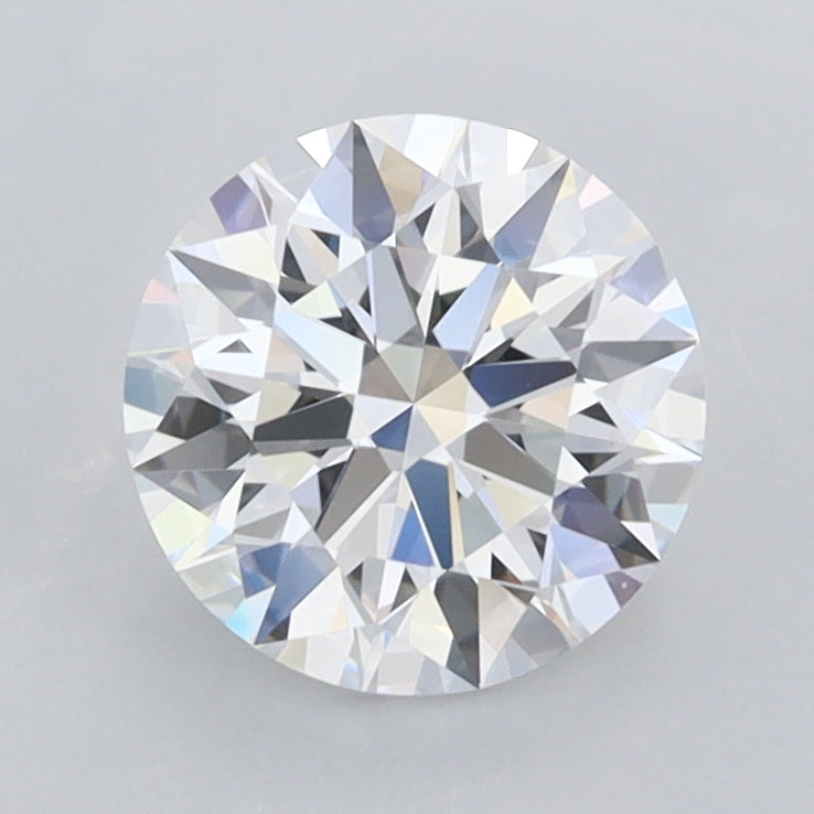 1.34 Carat Round Shaped, Ideal Cut, D Color, FL Clarity, IGI Certified Lab Grown Diamond