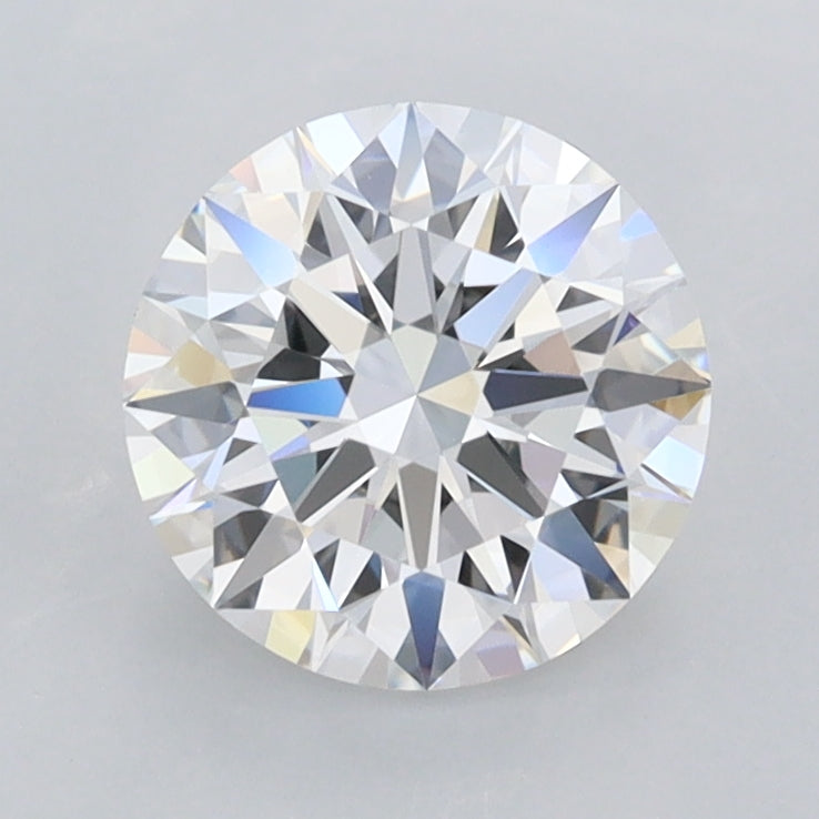 1.36 Carat Round Shaped, Ideal Cut, D Color, FL Clarity, IGI Certified Lab Grown Diamond
