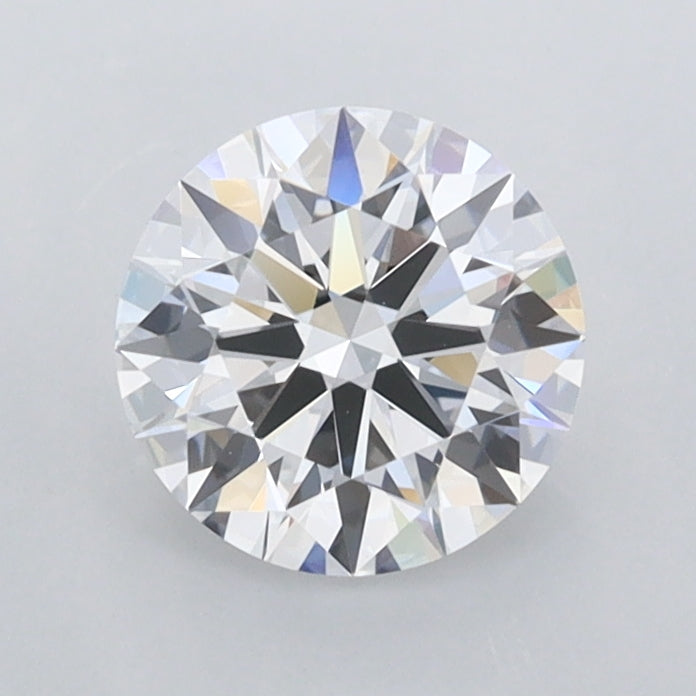 0.94 Carat Round Shaped, Ideal Cut, D Color, FL Clarity, IGI Certified Lab Grown Diamond