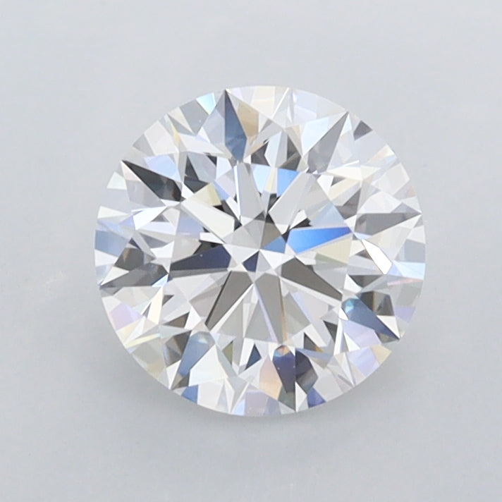0.99 Carat Round Shaped, Ideal Cut, D Color, FL Clarity, IGI Certified Lab Grown Diamond