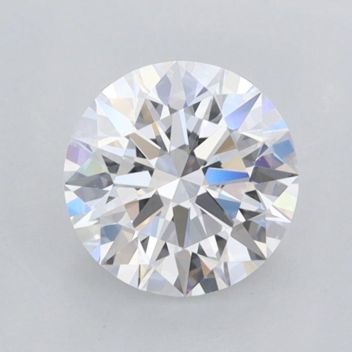 0.94 Carat Round Shaped, Ideal Cut, D Color, FL Clarity, IGI Certified Lab Grown Diamond