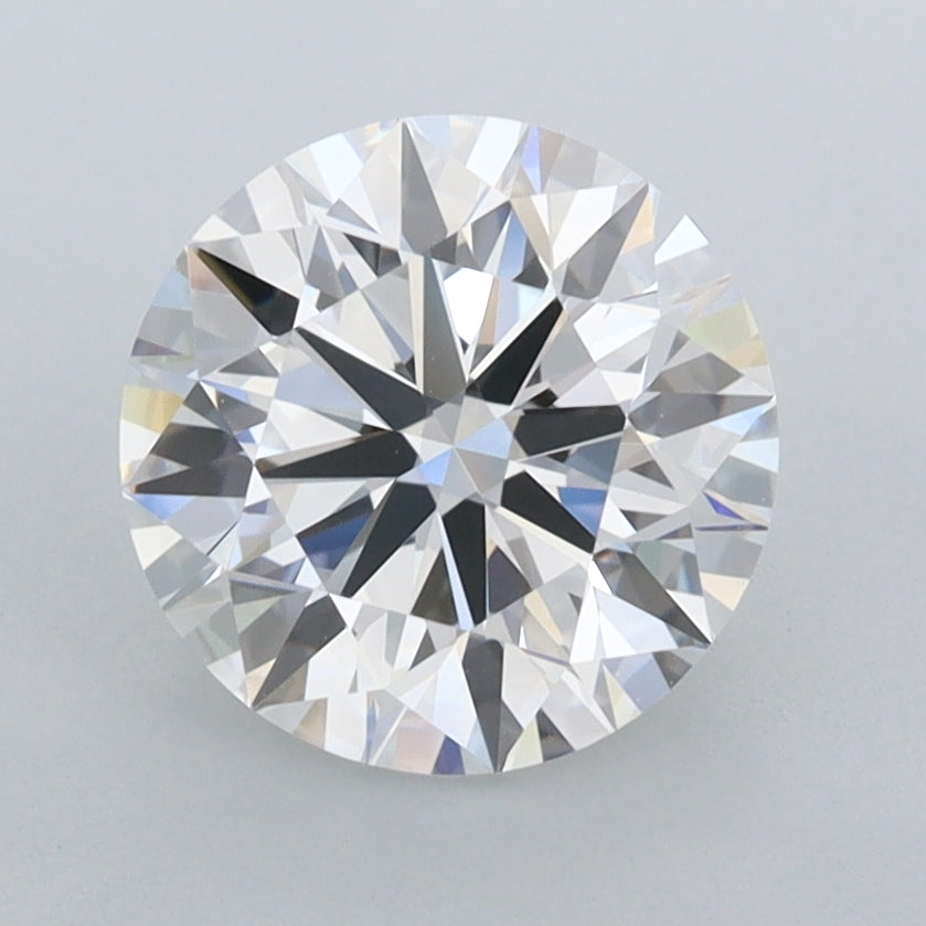 1.98 Carat Round Shaped, Ideal Cut, D Color, FL Clarity, IGI Certified Lab Grown Diamond