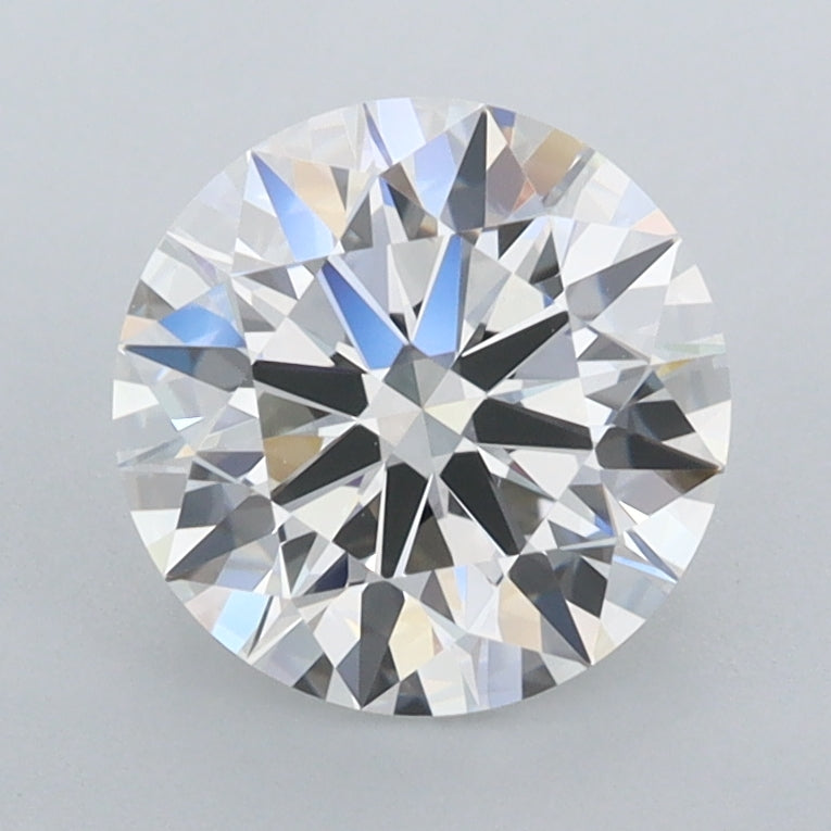 1.66 Carat Round Shaped, Ideal Cut, D Color, FL Clarity, IGI Certified Lab Grown Diamond