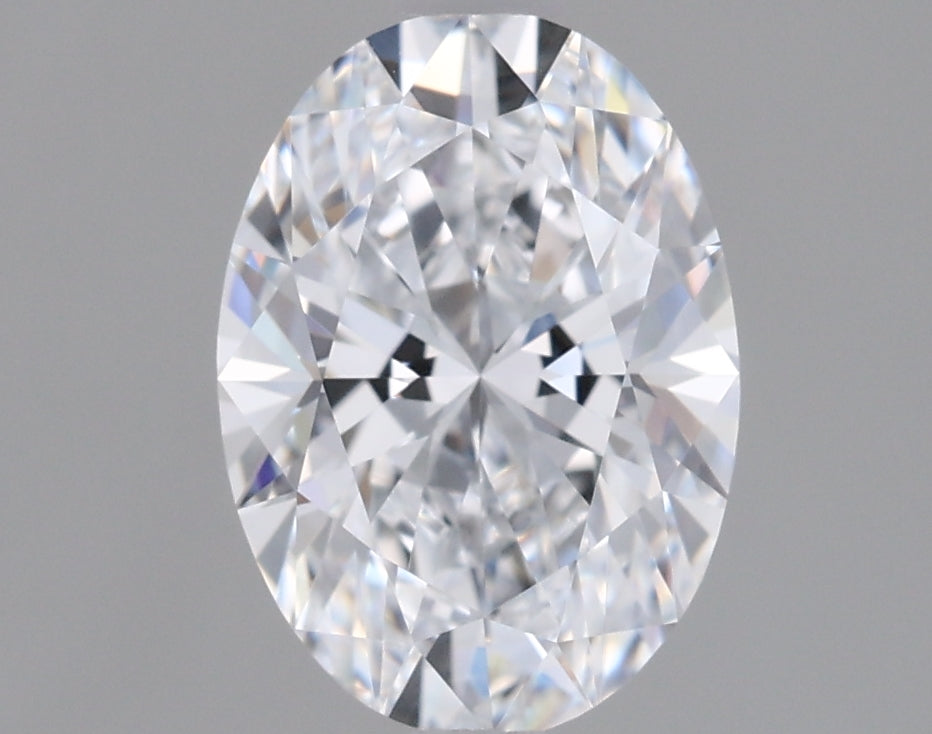 1.09 Carat Oval Shaped, Ideal Cut, D Color, VVS1 Clarity, IGI Certified Lab Grown Diamond