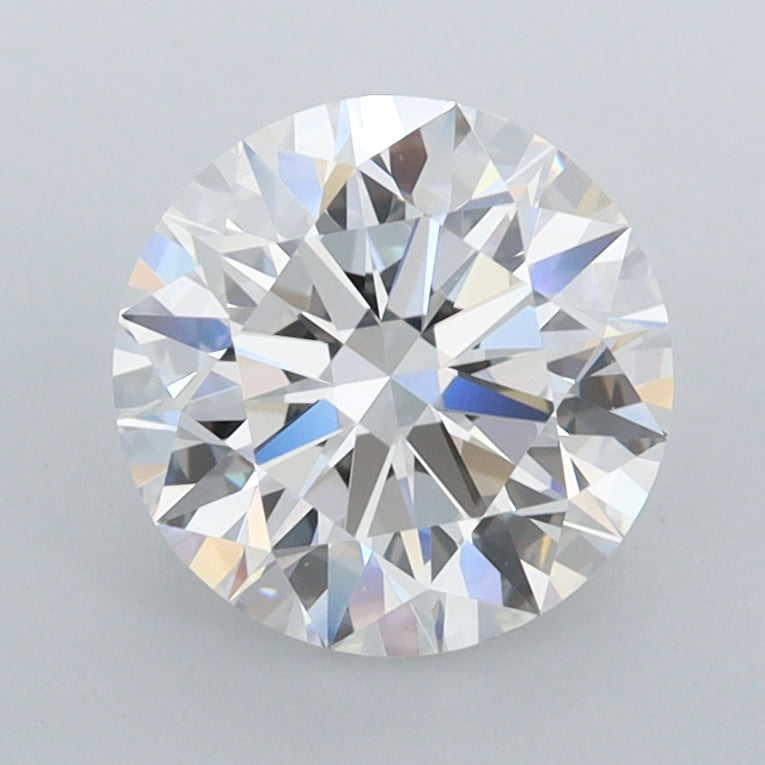 1.86 Carat Round Shaped, Ideal Cut, D Color, IF Clarity, IGI Certified Lab Grown Diamond